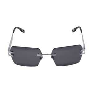 Stylish Black Rectangular Sunglasses PORTA ROMANA